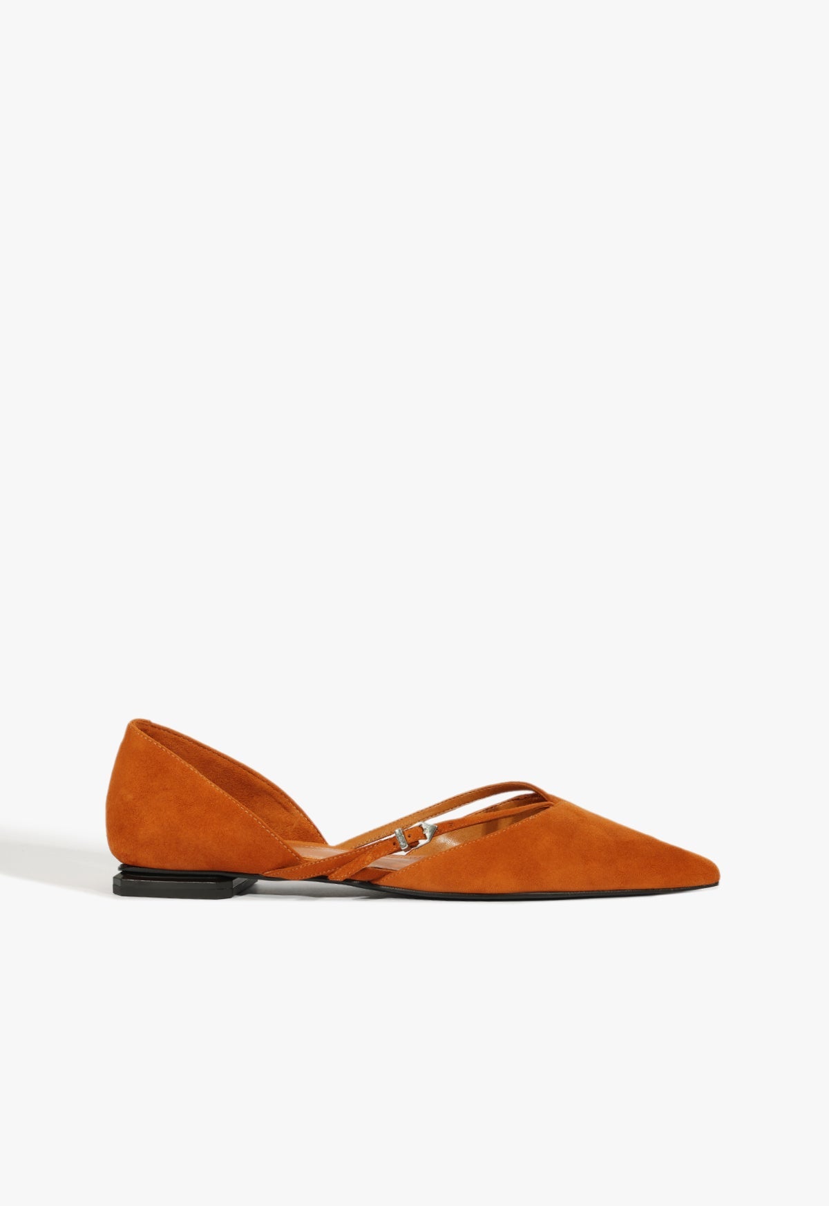 Rue Ballet Flat RESORT 25 5 Brown Suede - Schutz Shoes