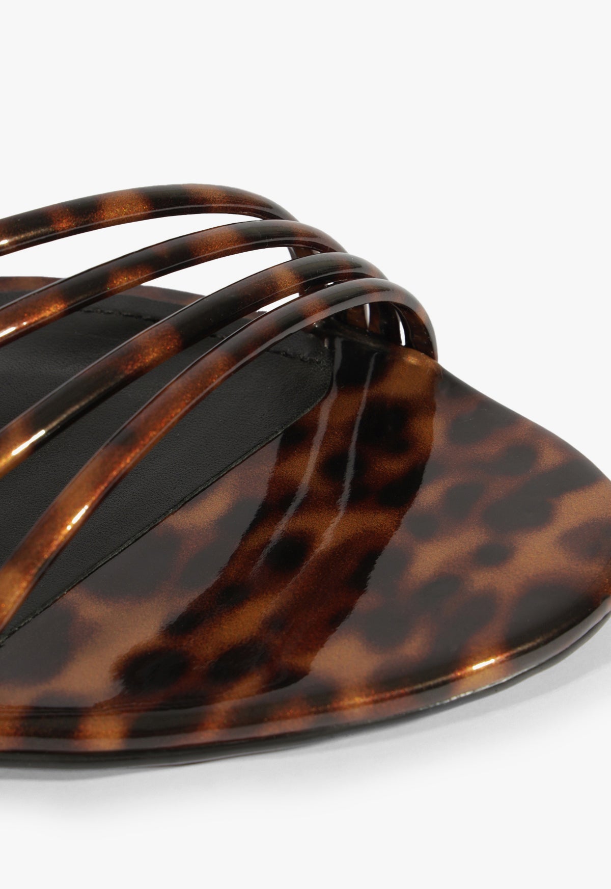 Inez Animal Print Leather Flat Sandal SPRING 25 - Schutz Shoes