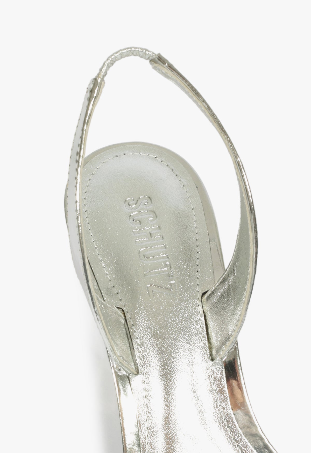 Scarlett Sling Mid Metallic Sandal PRE FALL 25 - Schutz Shoes
