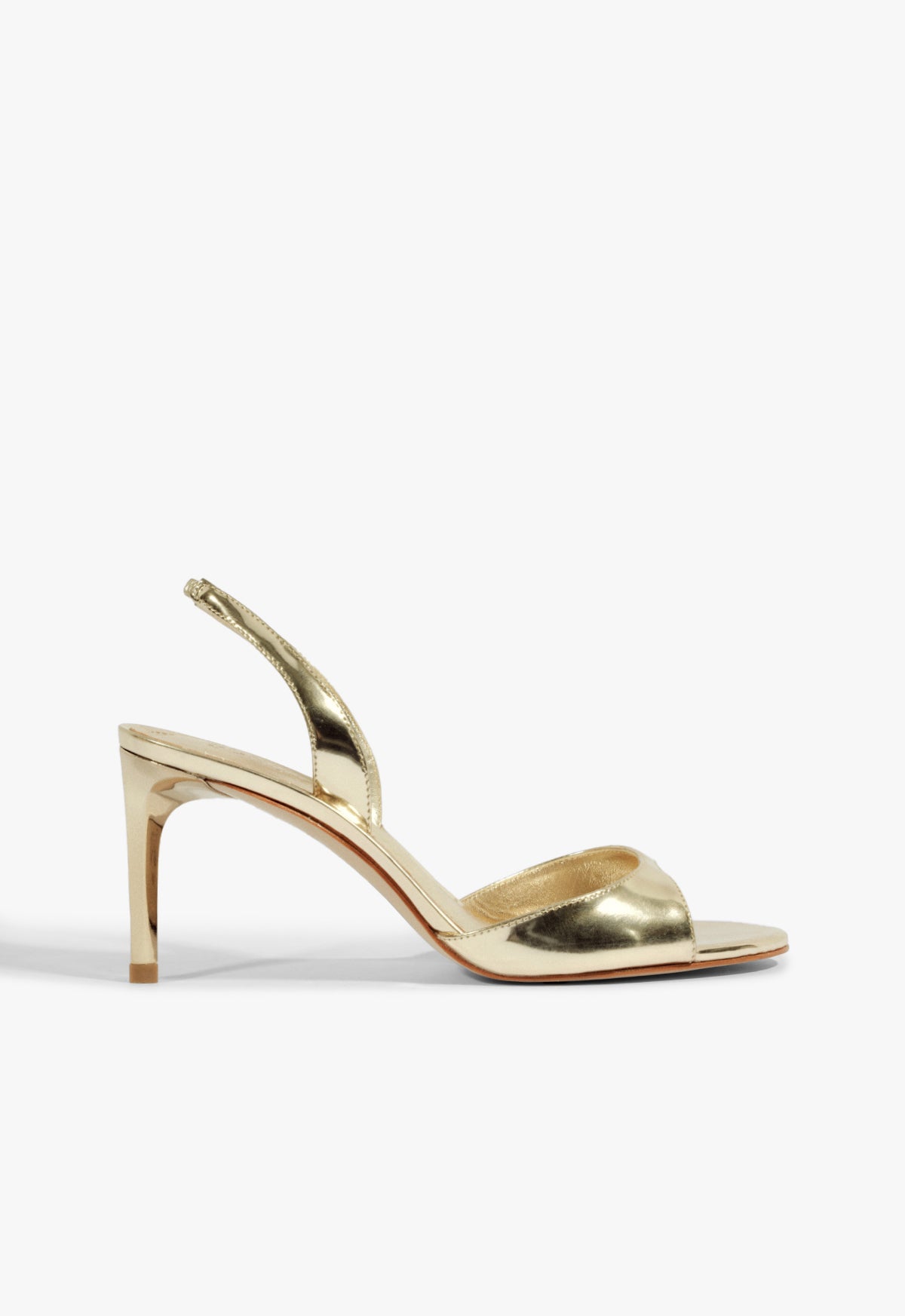 Scarlett Sling Mid Metallic Sandal PRE FALL 25 5 Gold Metallic - Schutz Shoes