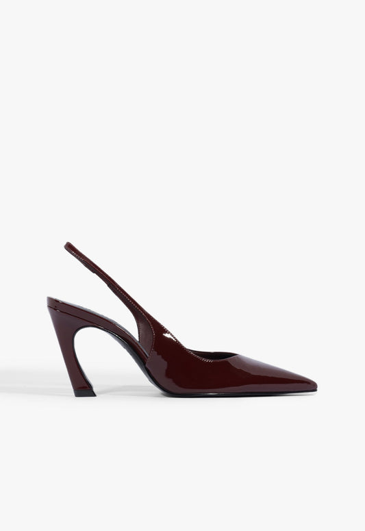 Lexi Sling Patent Pump PRE FALL 25 5 Red Patent - Schutz Shoes
