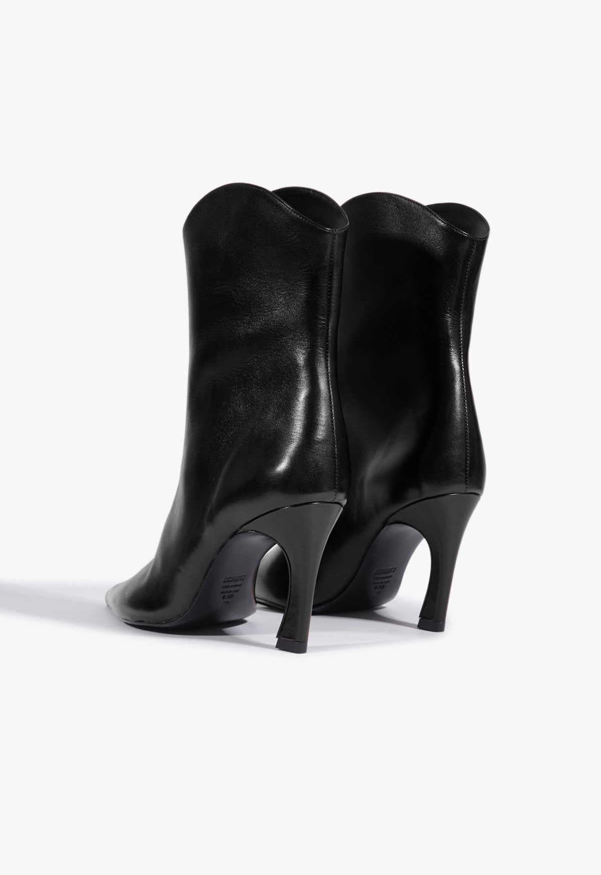 Maryann Curve Leather Bootie PRE FALL 25 - Schutz Shoes