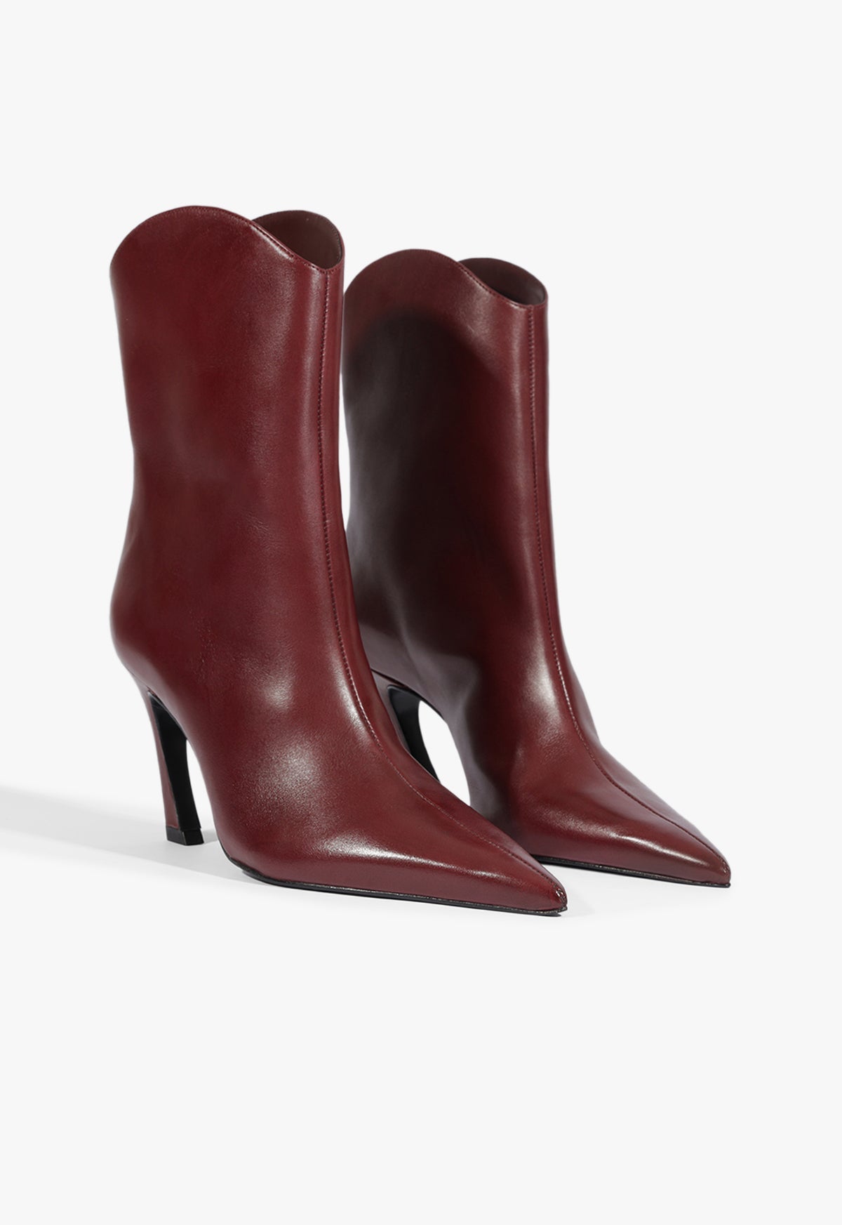 Maryann Curve Leather Bootie PRE FALL 25 - Schutz Shoes