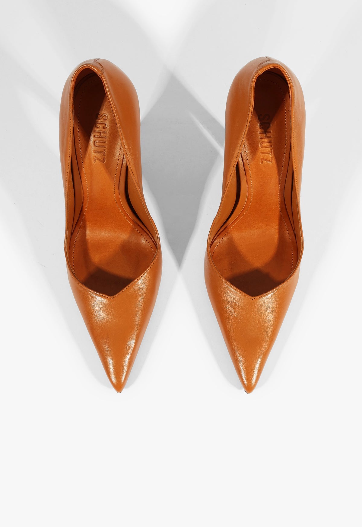 Lexi High Sculptural Brown Pump RESORT 25 - Schutz Shoes