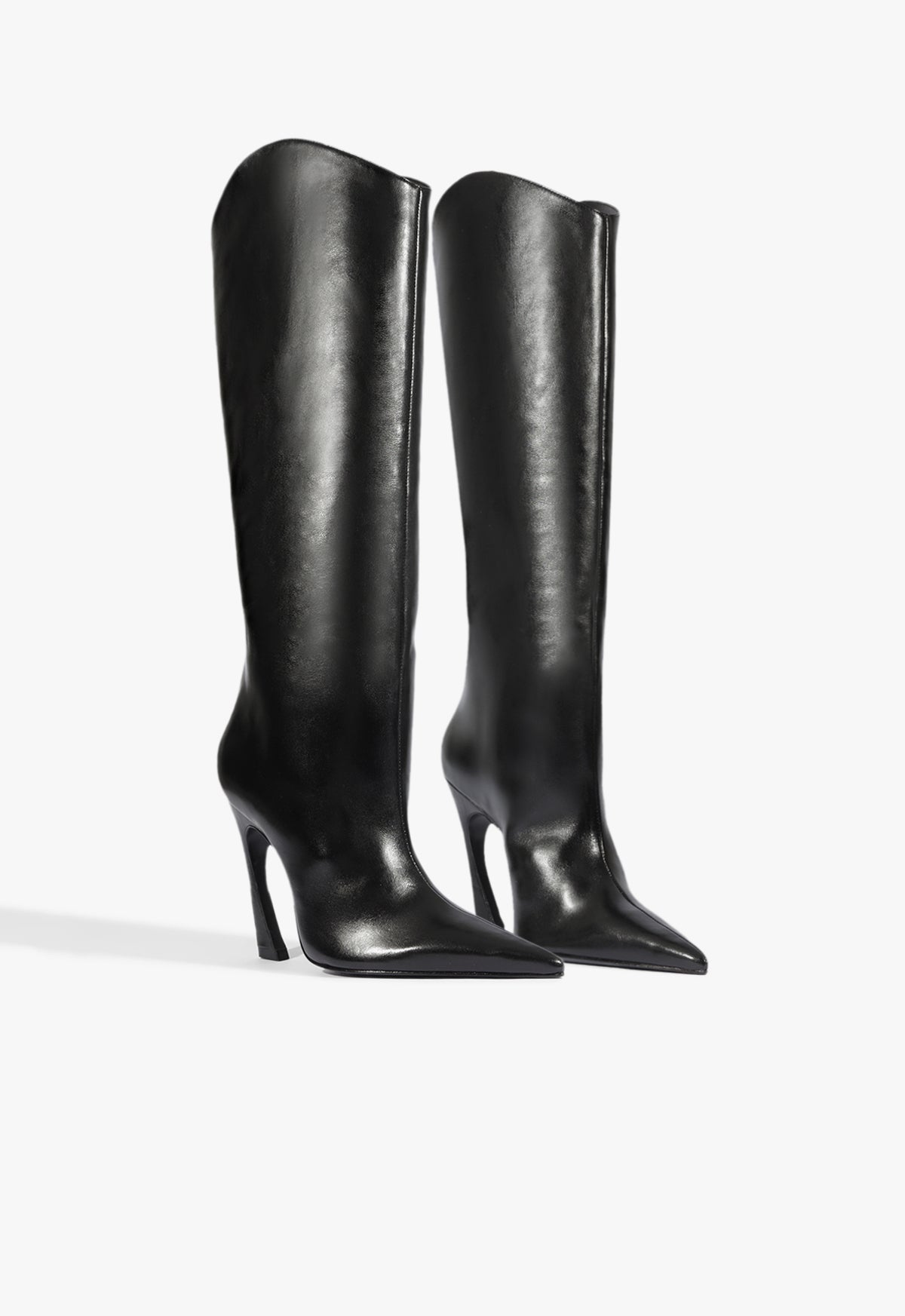 Maryann Up Curve Leather Boot PRE FALL 25 - Schutz Shoes