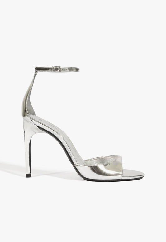 Scarlett Metallic Sandal PRE FALL 25 5 Silver Metallic - Schutz Shoes
