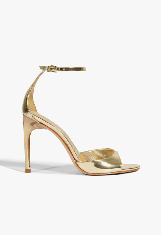 Scarlett Metallic Sandal PRE FALL 25 5 Gold Metallic - Schutz Shoes
