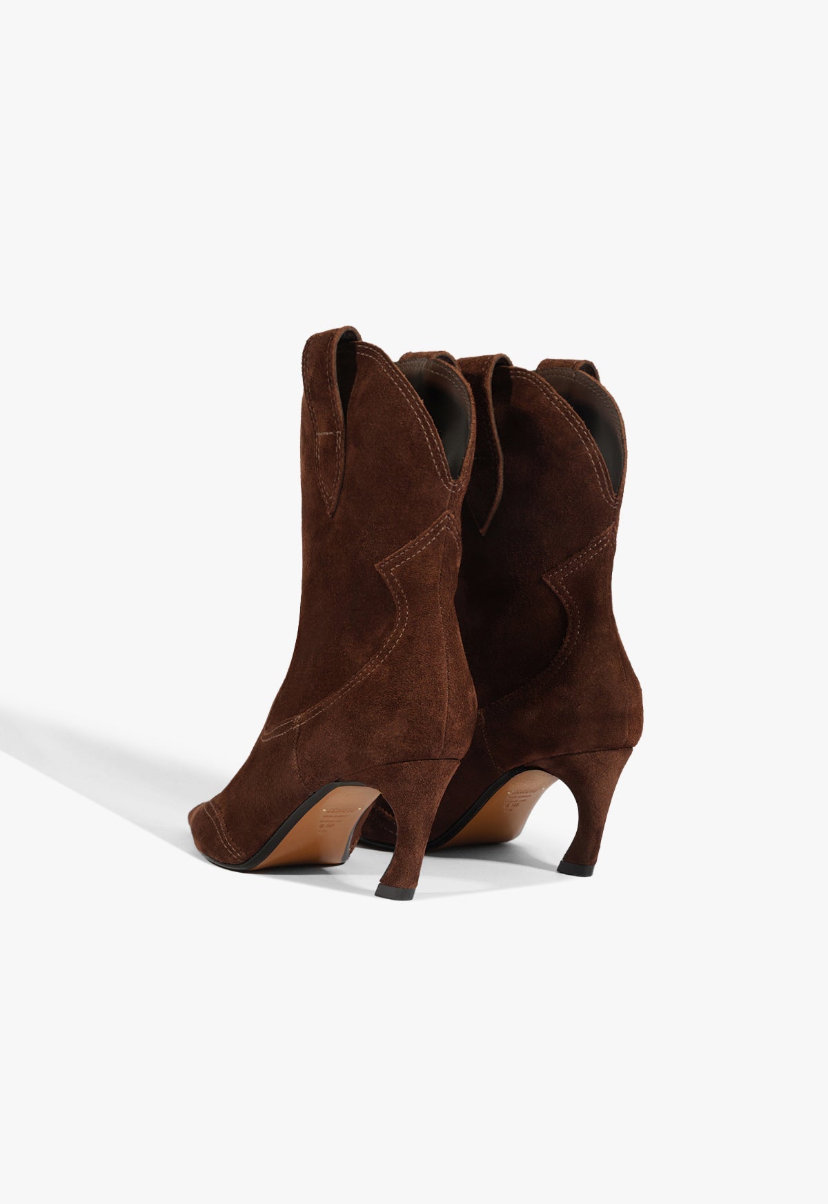 Maryann Curve West Suede Bootie Pre Fall 25 - Schutz Shoes