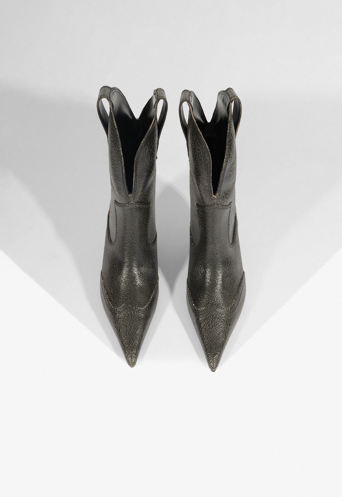 Maryann Curve West Leather Bootie Pre Fall 25 - Schutz Shoes