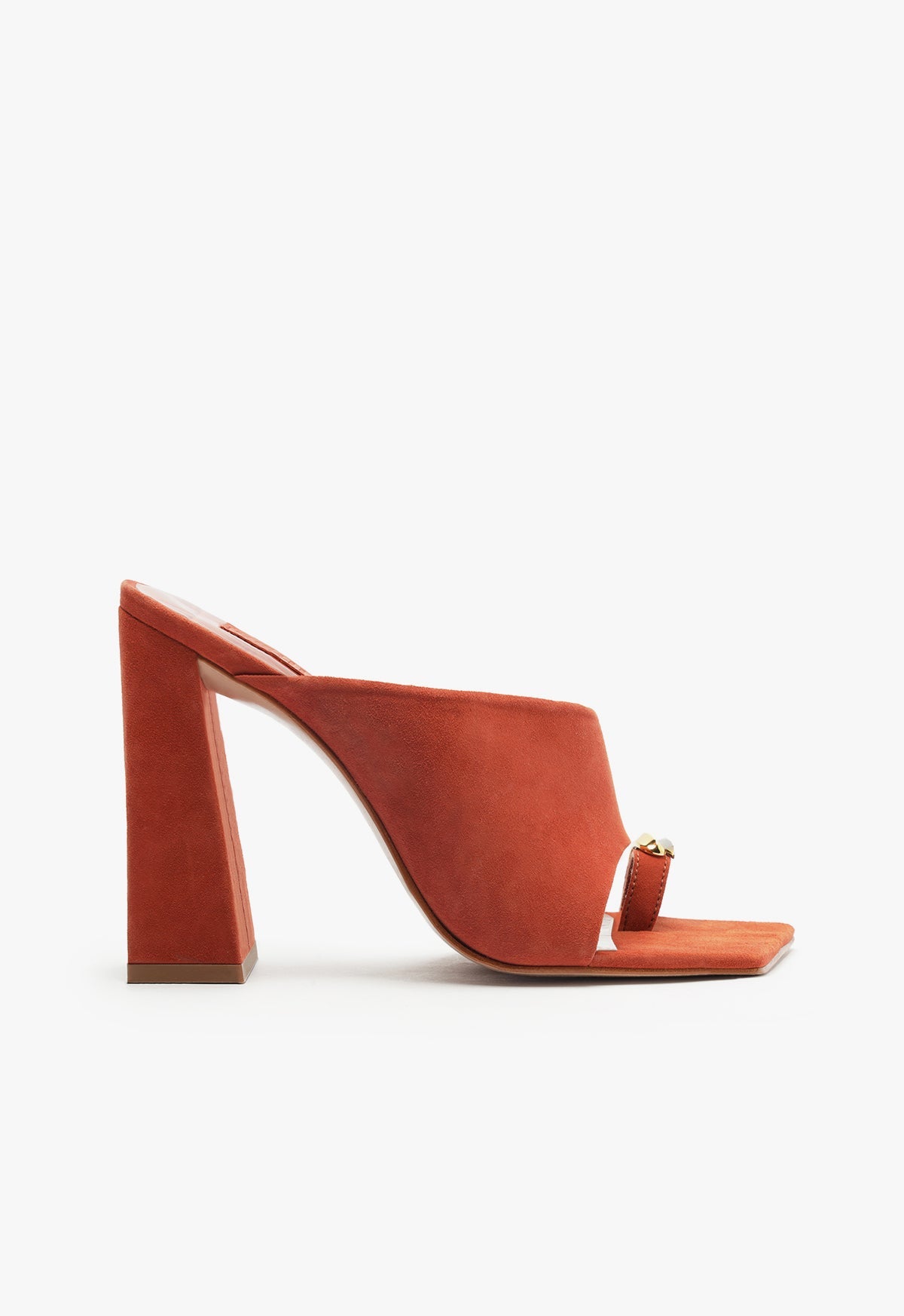 Jodie Sandal RESORT 25 5 Orange Nubuck - Schutz Shoes
