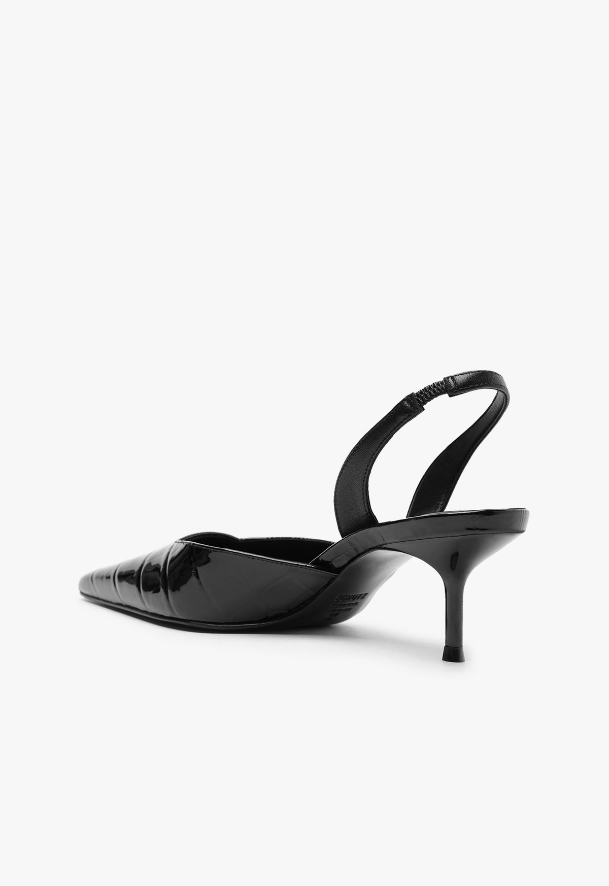 Paola Mid Stiletto Black Pump RESORT 25 - Schutz Shoes