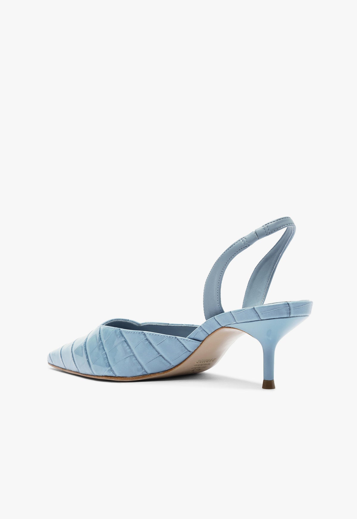 Paola Mid Stiletto Blue Pump RESORT 25 - Schutz Shoes