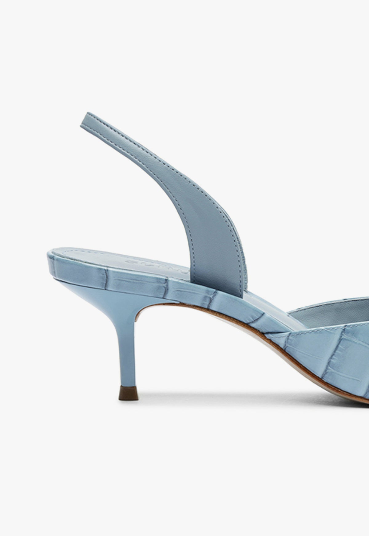 Paola Mid Stiletto Blue Pump RESORT 25 - Schutz Shoes