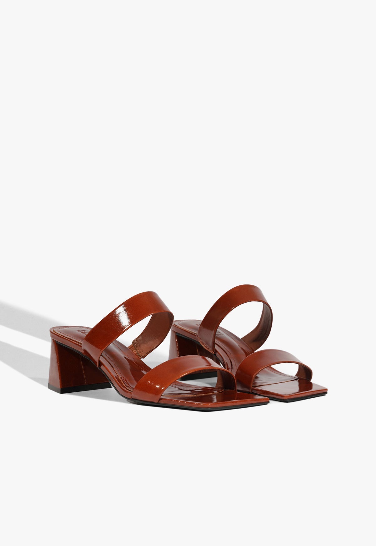 Chantal Mid Patent Sandal PRE FALL 25 - Schutz Shoes
