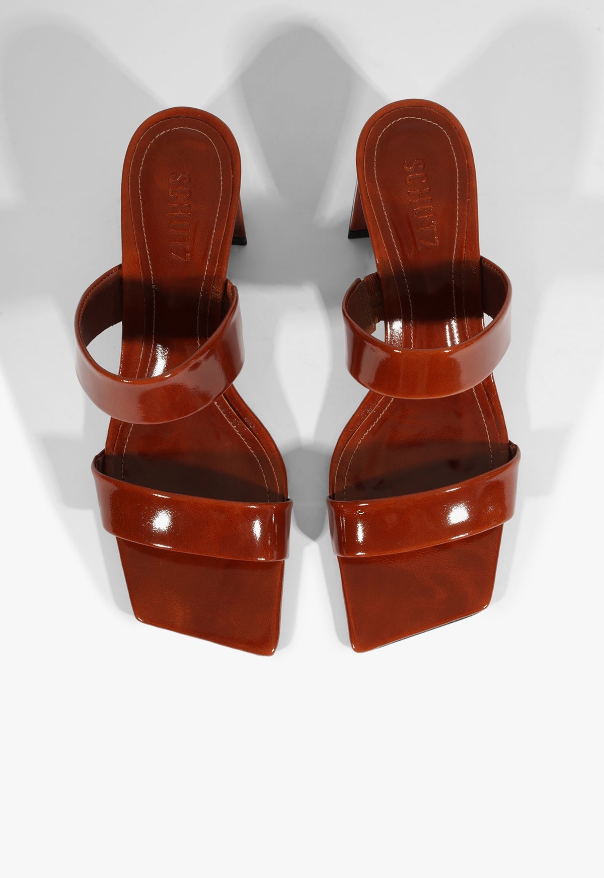 Chantal Mid Patent Sandal PRE FALL 25 - Schutz Shoes