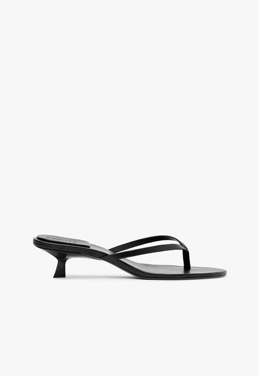 Carolyn Sandal SPRING 25 5 Black Leather - Schutz Shoes