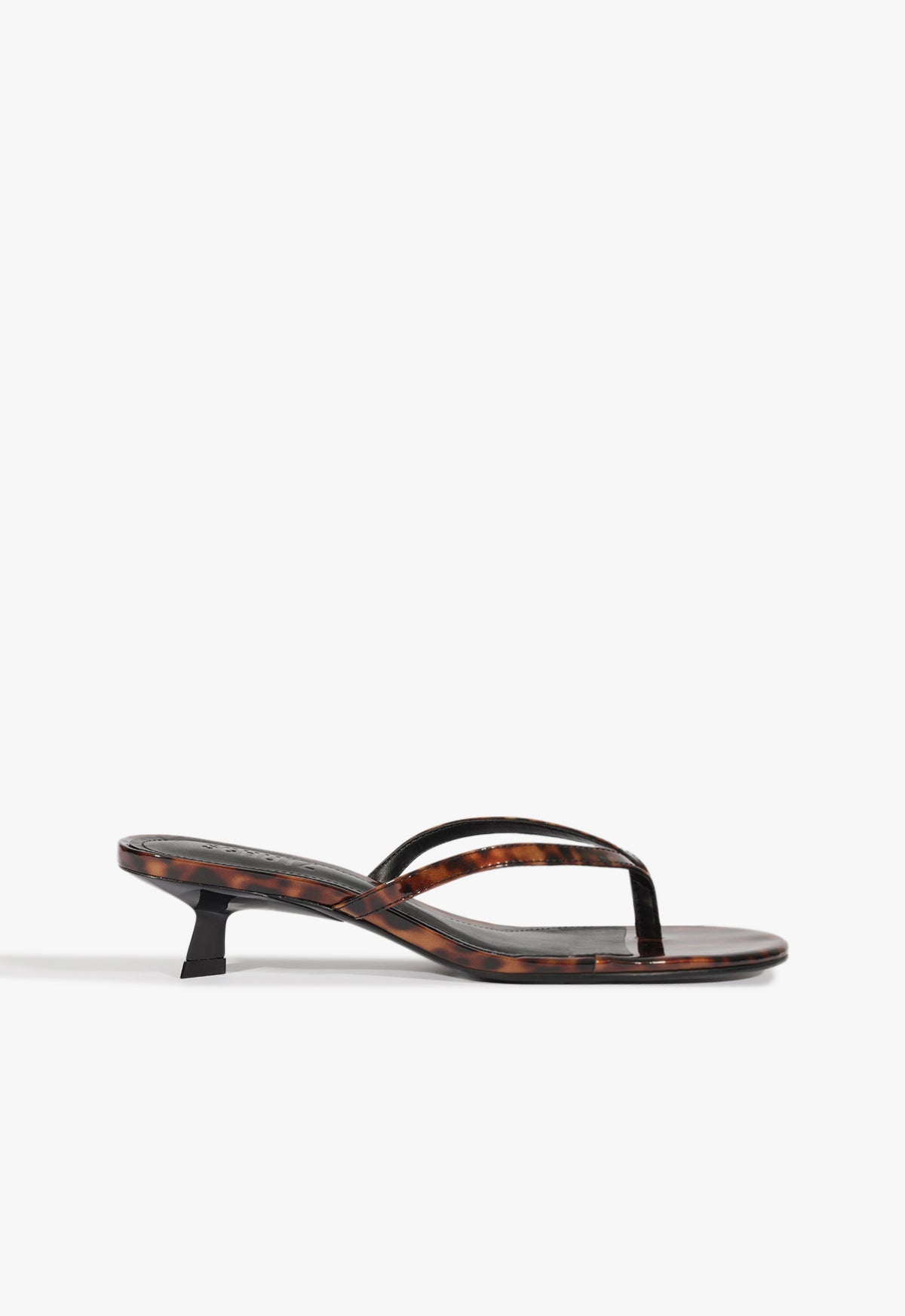 Carolyn Patent Sandal SPRING 25 5 Brown Patent - Schutz Shoes