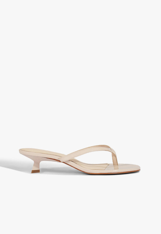 Carolyn Sandal HIGH SUMMER 25 5 Pale Rouge Patent - Schutz Shoes