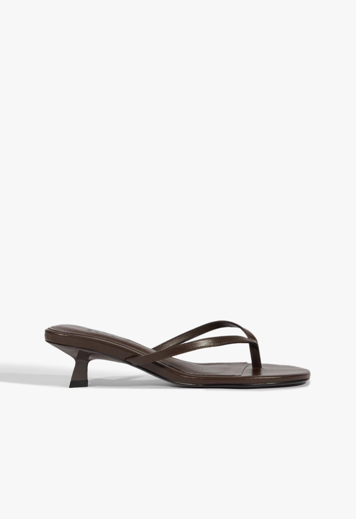 Carolyn Leather Sandal Spring 25 5 Dark Chocolate Leather - Schutz Shoes