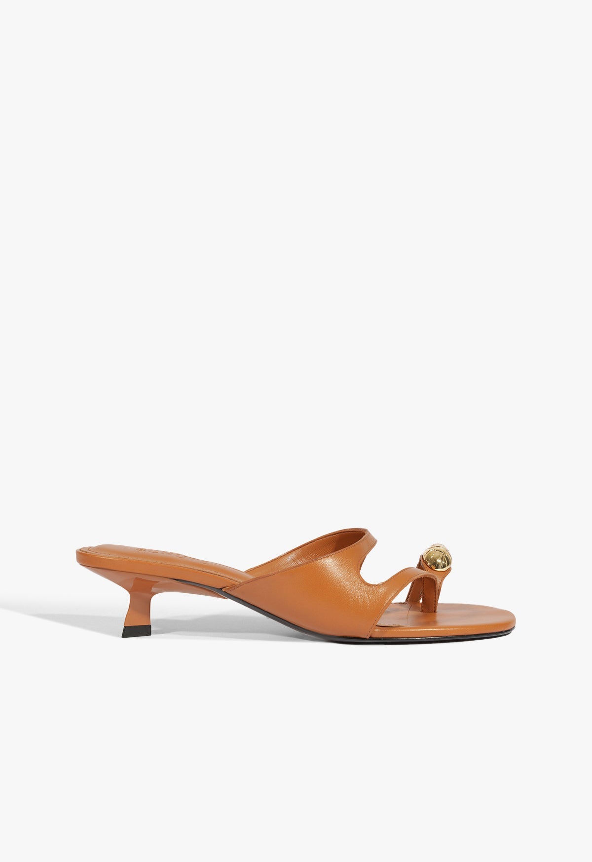 Elliote Leather Sandal Pre Fall 25 5 Cuoio Brown Leather - Schutz Shoes