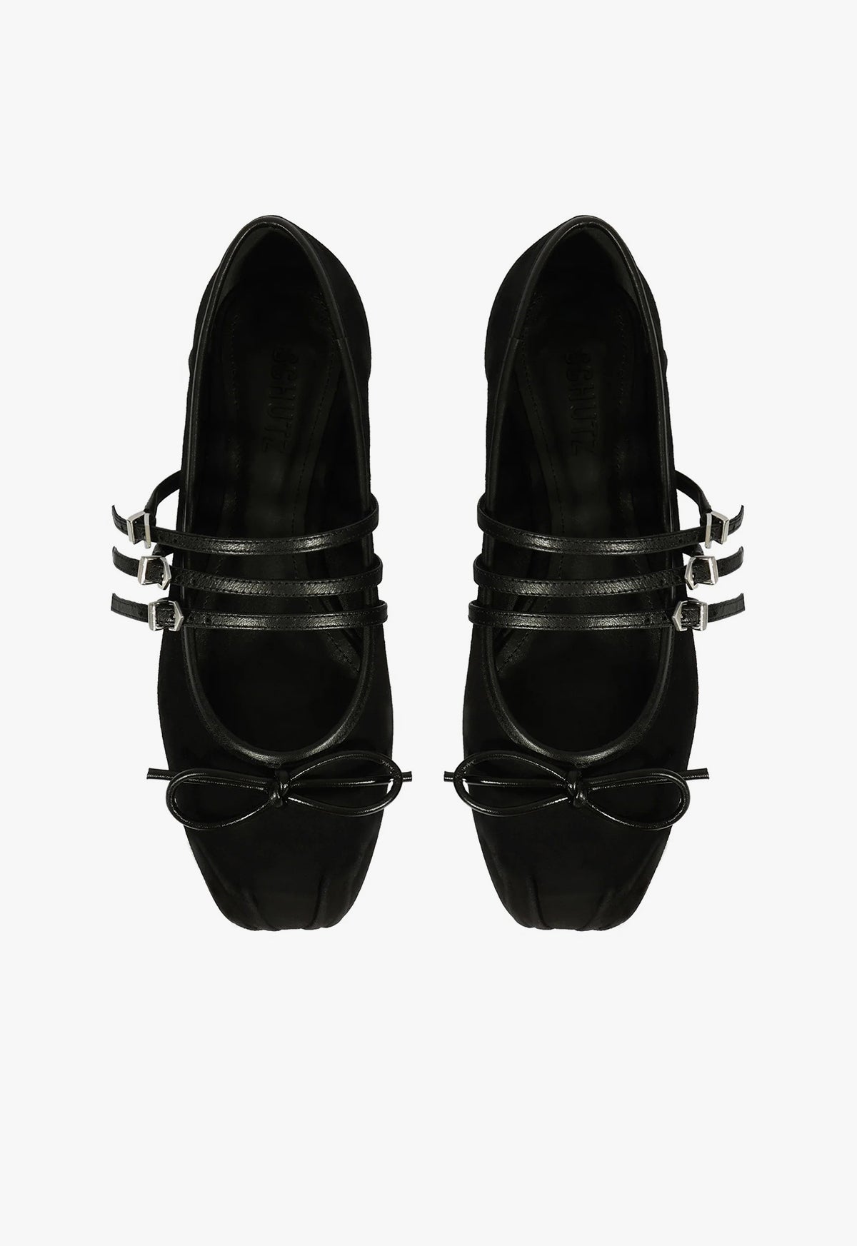 Arissa Black Suede Ballet Flat FALL 24 - Schutz Shoes
