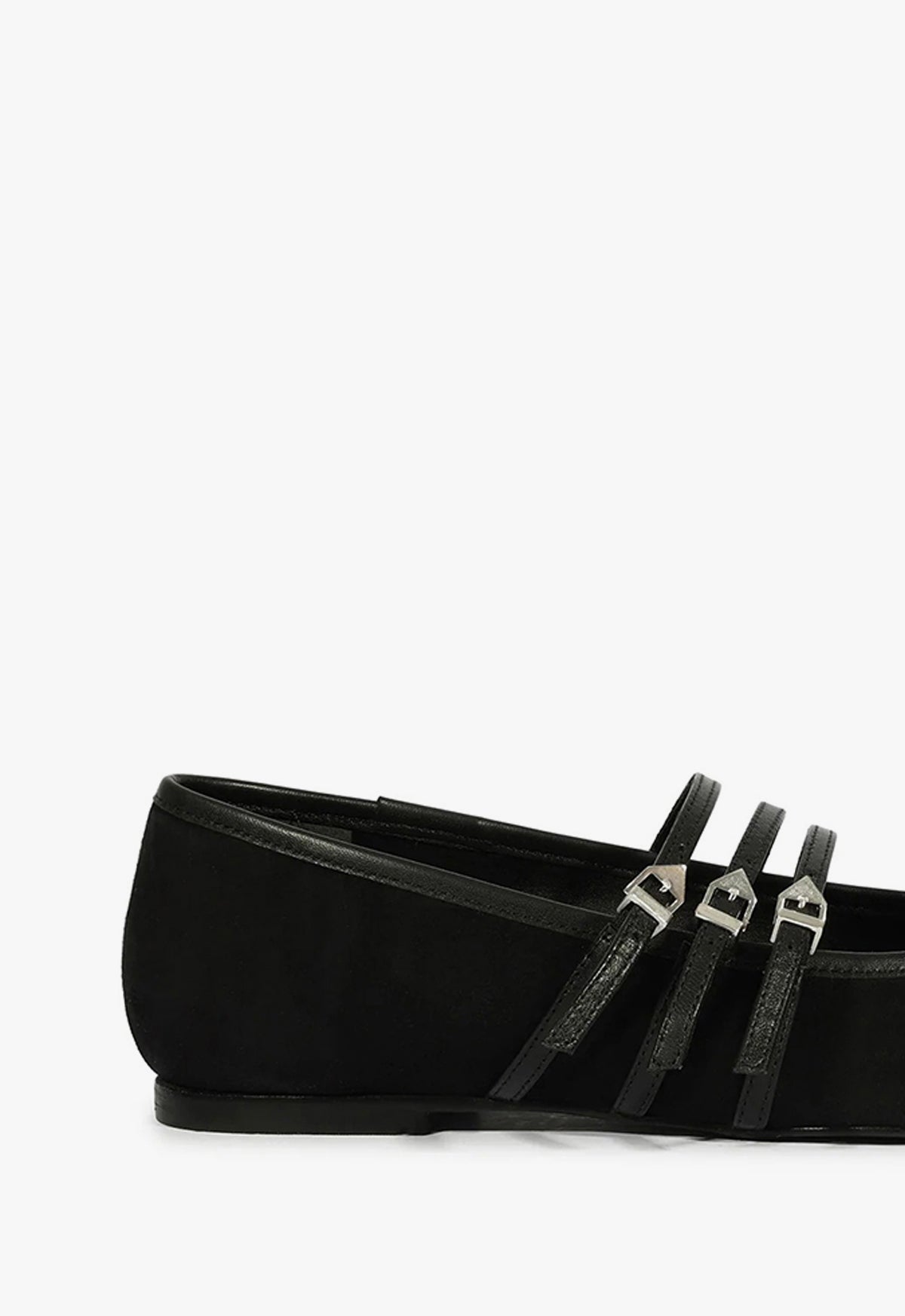 Arissa Black Suede Ballet Flat FALL 24 - Schutz Shoes