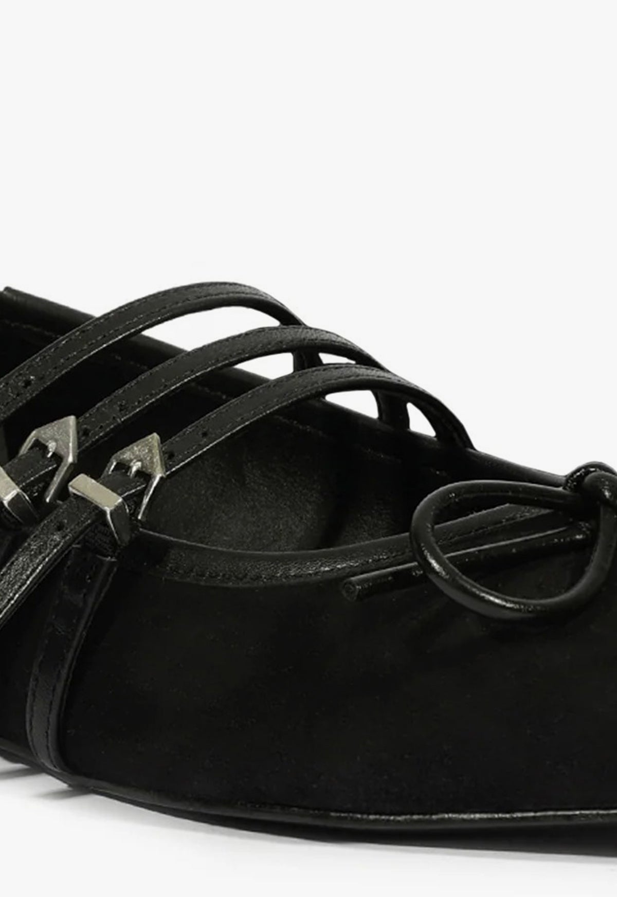 Arissa Black Suede Ballet Flat FALL 24 - Schutz Shoes