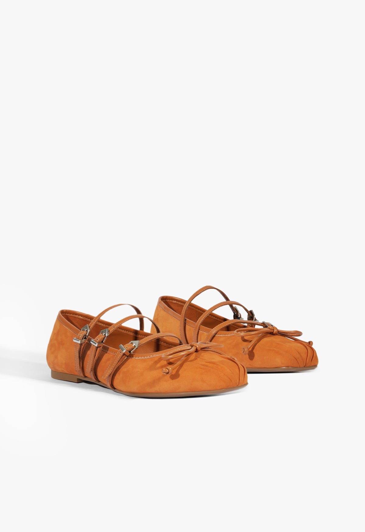 Arissa Brown Suede Ballet Flat FALL 24 - Schutz Shoes