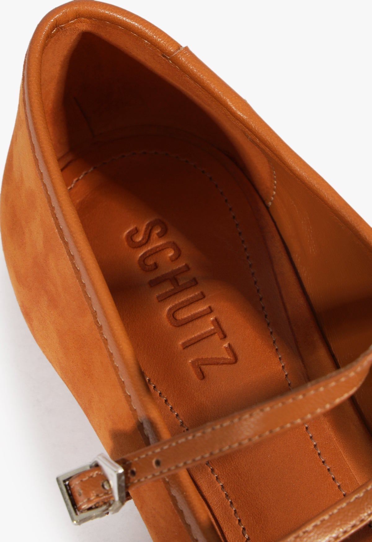 Arissa Brown Suede Ballet Flat FALL 24 - Schutz Shoes