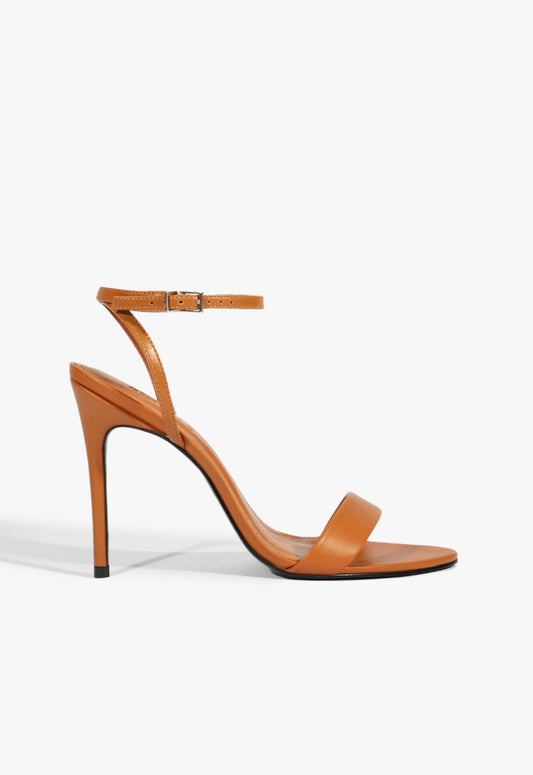Angie Sandal RESORT 25 5 Brown Leather - Schutz Shoes