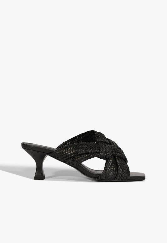 Kali Sandal SPRING 25 5 Black Synthetic - Schutz Shoes