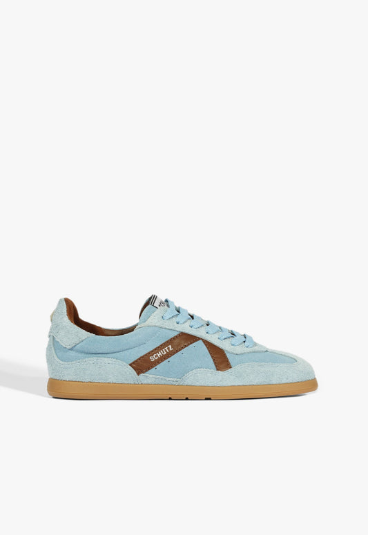 Garden Sneaker RESORT 25 5 Blue Leather - Schutz Shoes