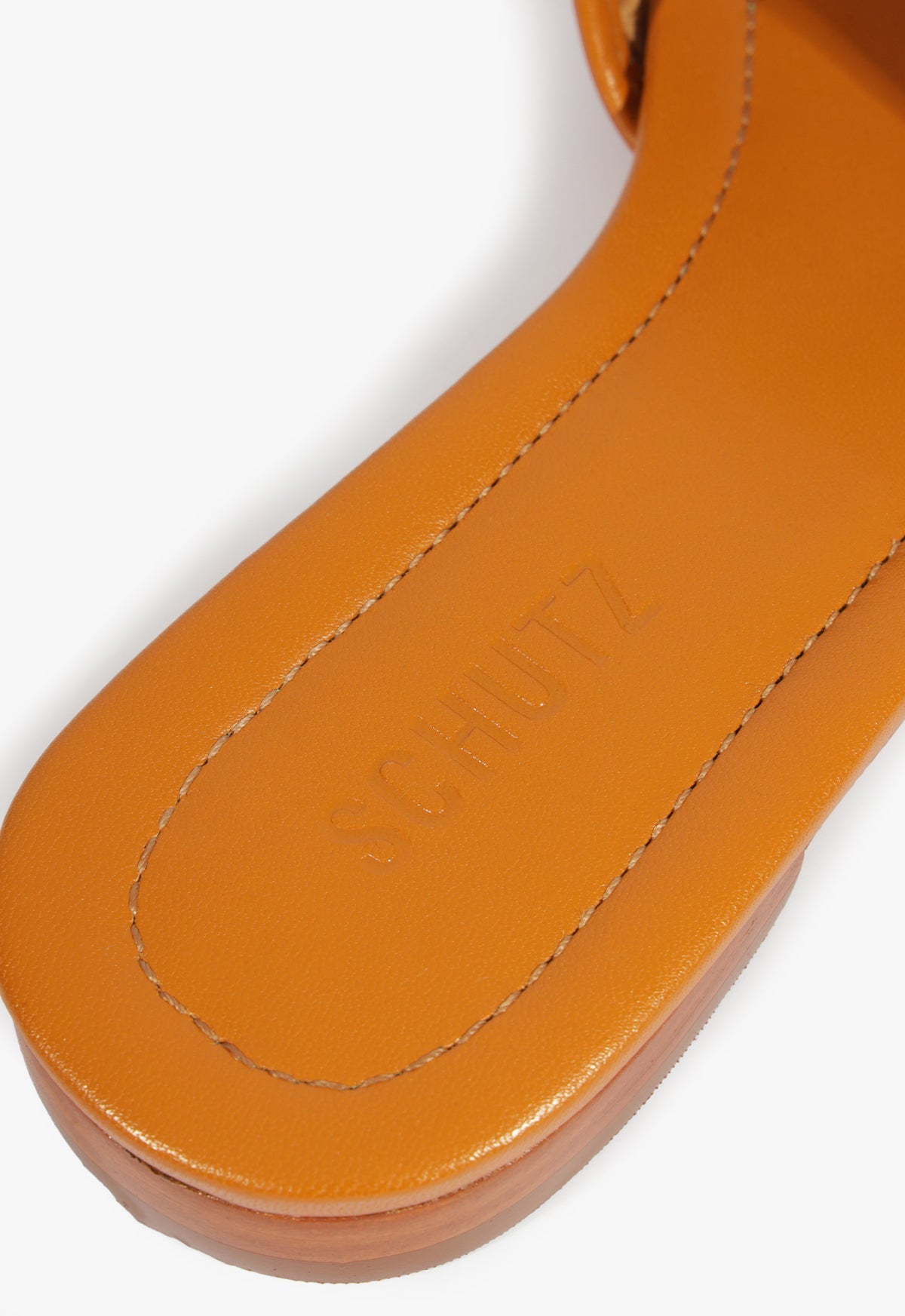 Juliet Leather Flat Sandal HIGH SUMMER 25 - Schutz Shoes