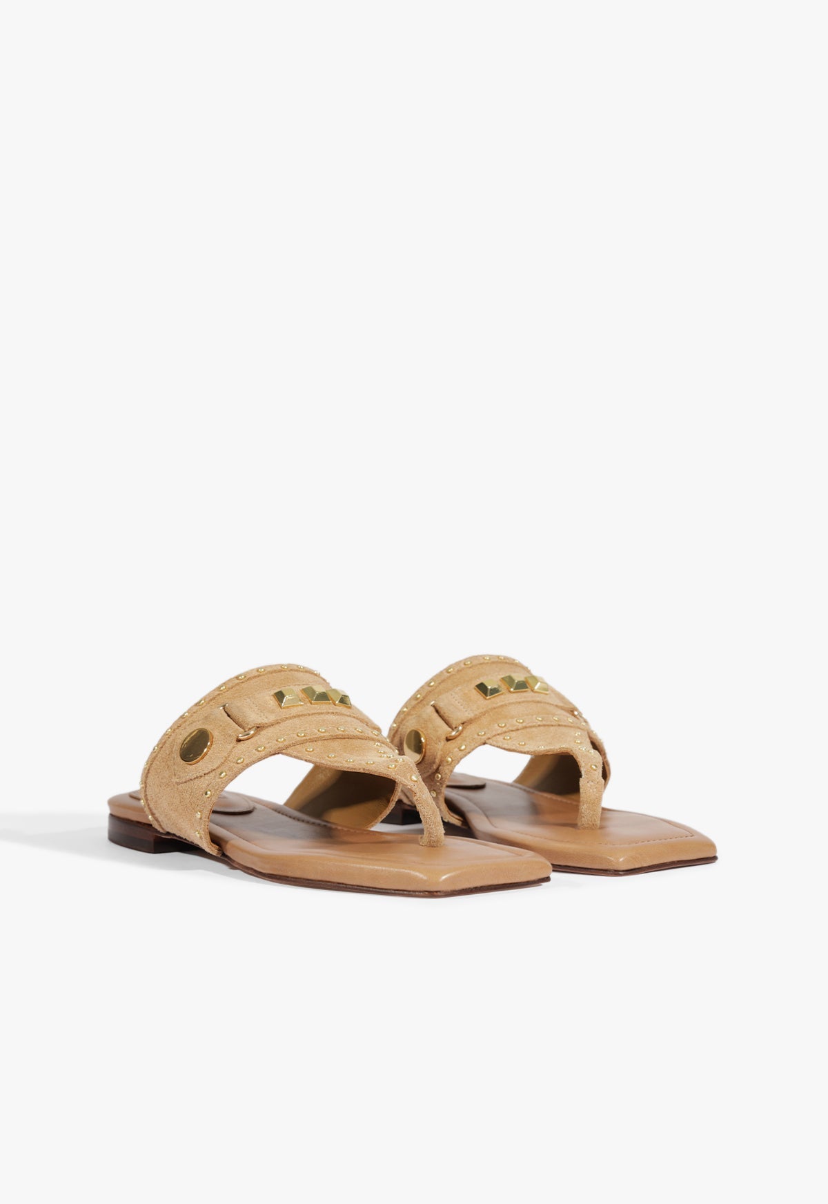 Aria Beige Suede Sandal HIGH SUMMER 25 - Schutz Shoes