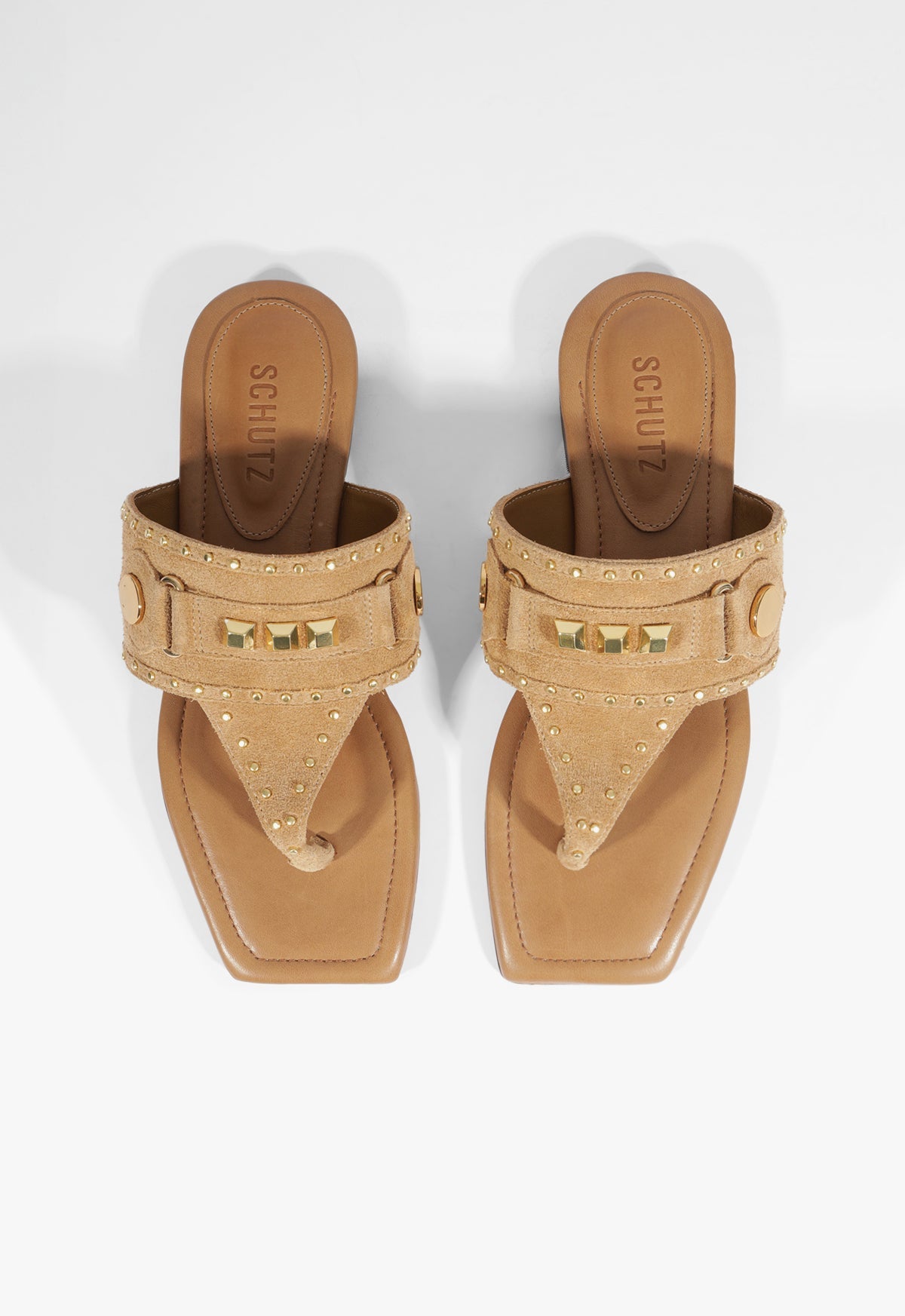 Aria Beige Suede Sandal HIGH SUMMER 25 - Schutz Shoes