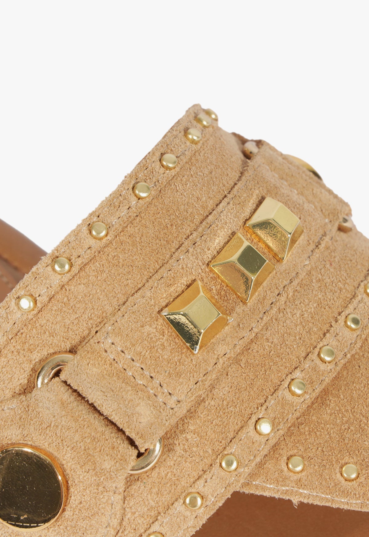 Aria Beige Suede Sandal HIGH SUMMER 25 - Schutz Shoes