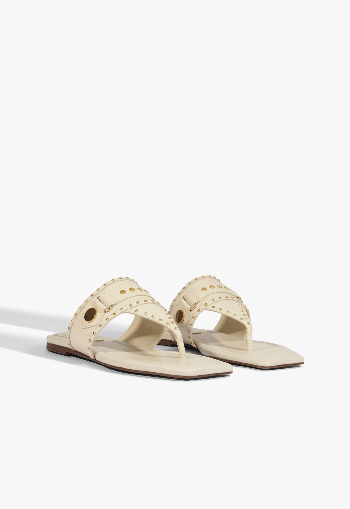 Aria White Leather Sandal HIGH SUMMER 25 - Schutz Shoes