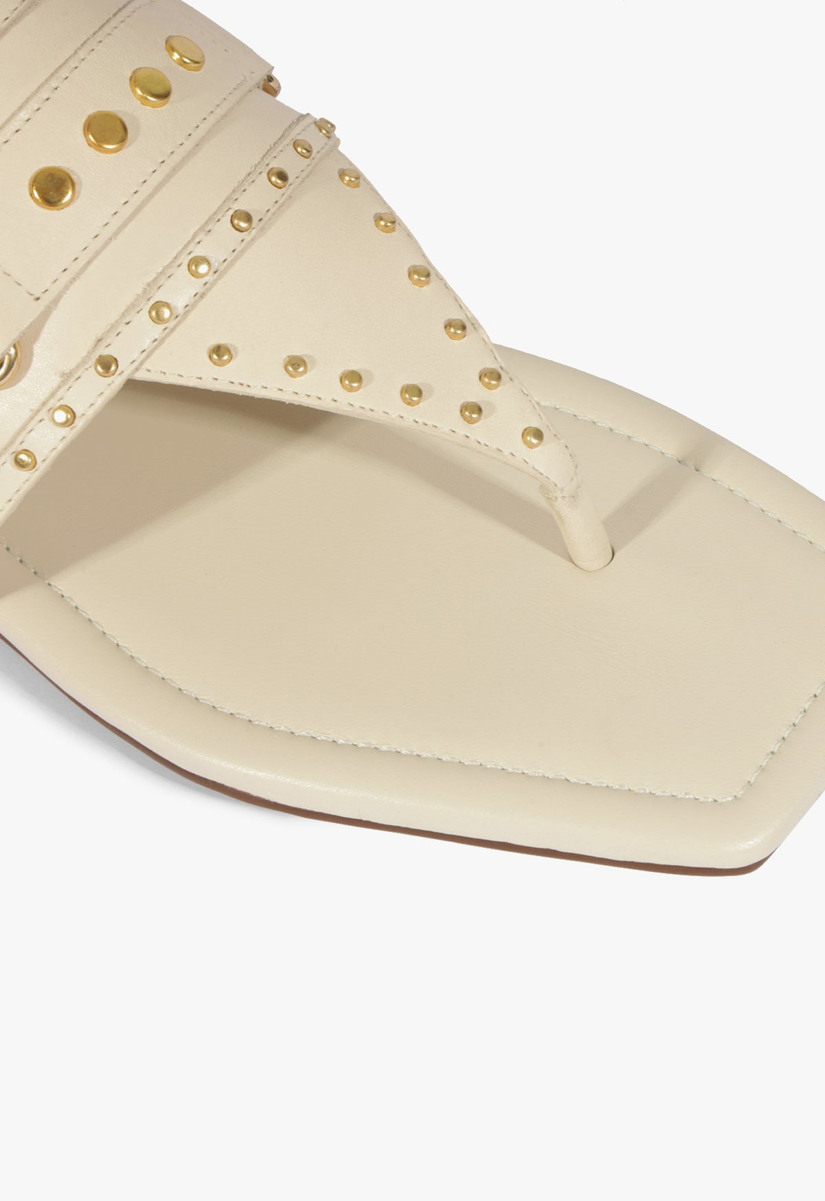 Aria White Leather Sandal HIGH SUMMER 25 - Schutz Shoes