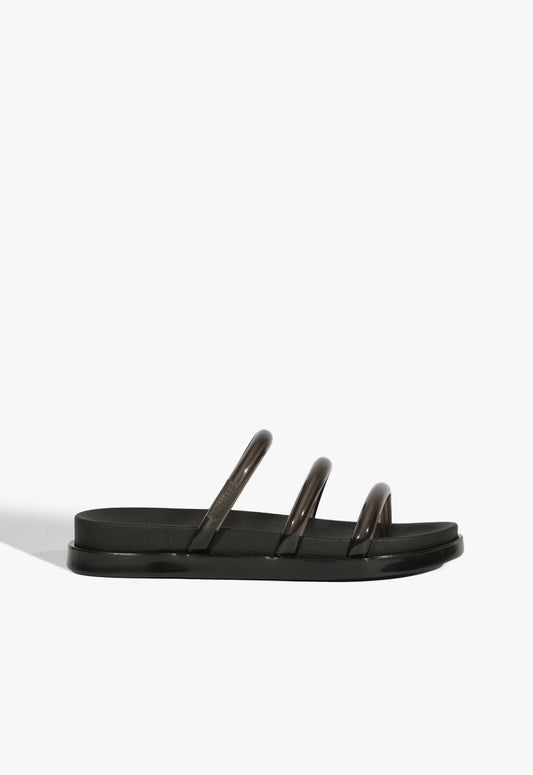 Polly Sporty Sandal SUMMER 25 5 Black Synthetic - Schutz Shoes