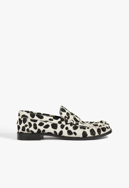 Tyche Hair Calf Flat PRE FALL 25 5 White Hair Calf - Schutz Shoes