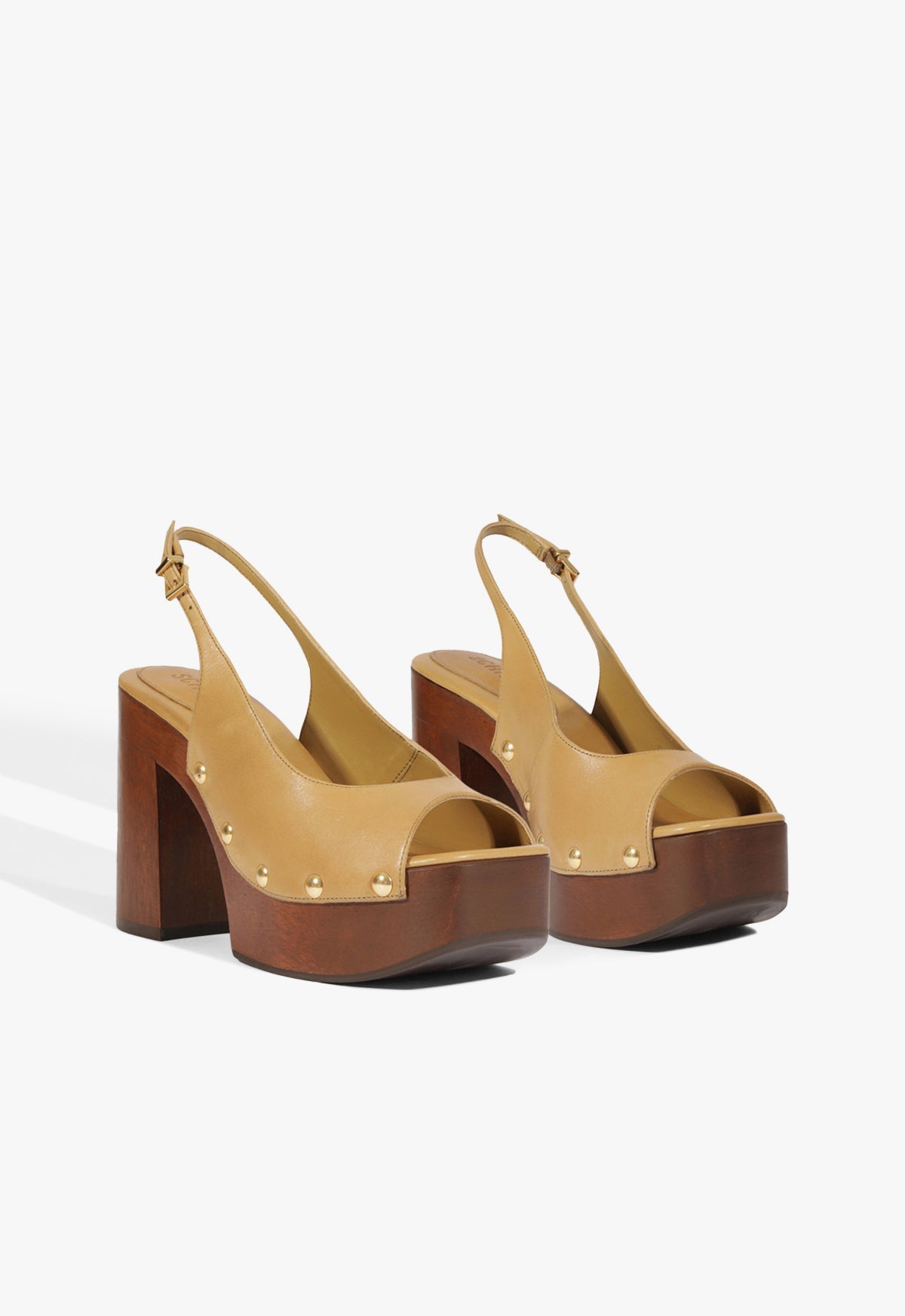 Rose Sling Leather Sandal Pre Fall 25 - Schutz Shoes