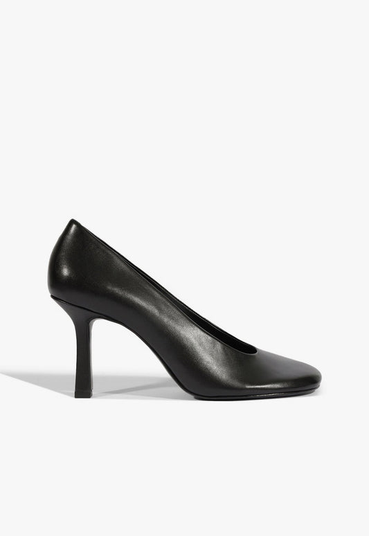 Brigitte Leather Pump PRE FALL 25 5 Black Leather - Schutz Shoes