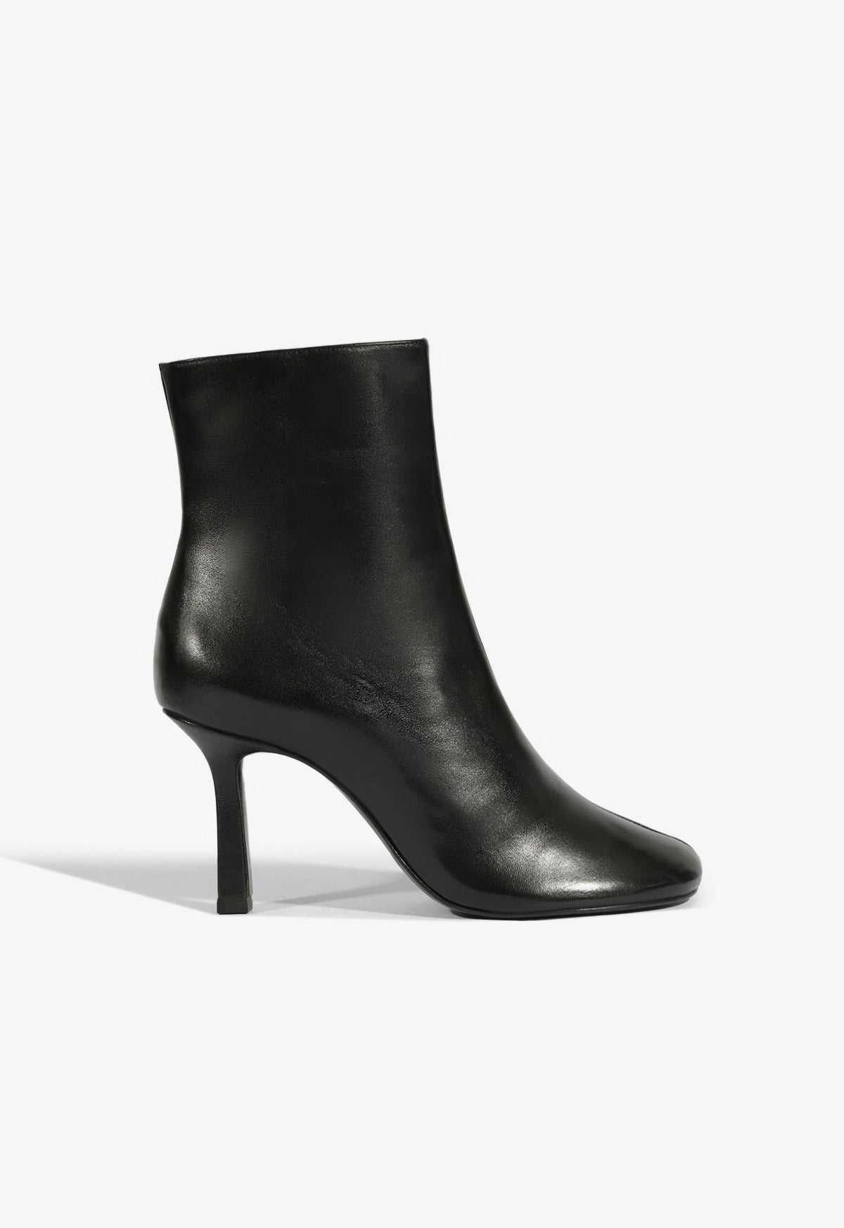 Brielle Leather Bootie PRE FALL 25 5 Black Leather - Schutz Shoes