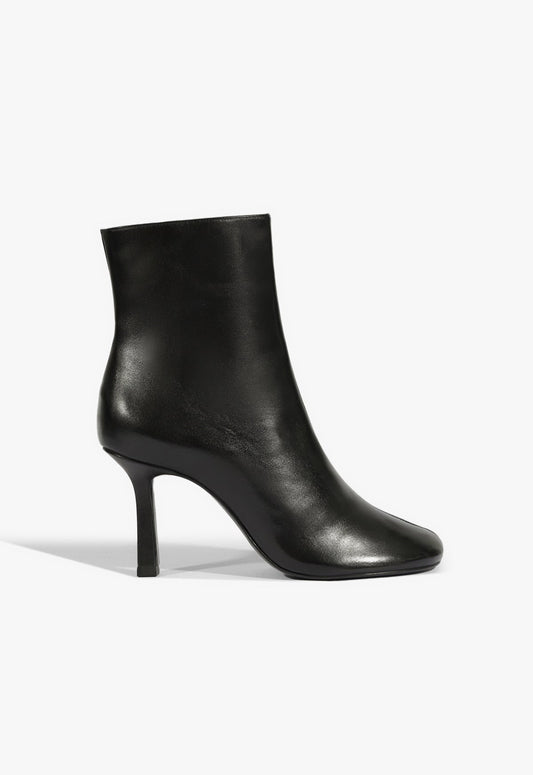 Brielle Leather Bootie PRE FALL 25 5 Black Leather - Schutz Shoes