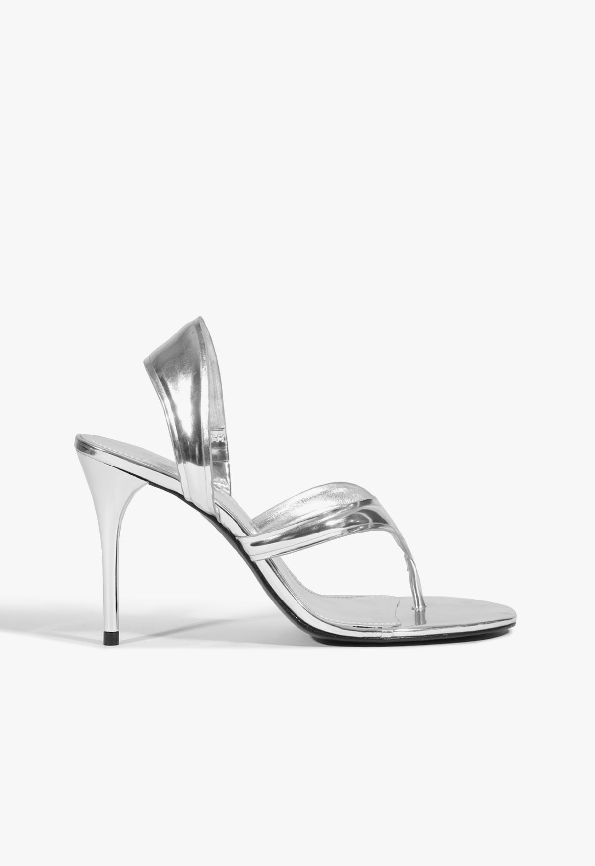 Lume Sandal HIGH SUMMER 25 5 Silver Metallic - Schutz Shoes