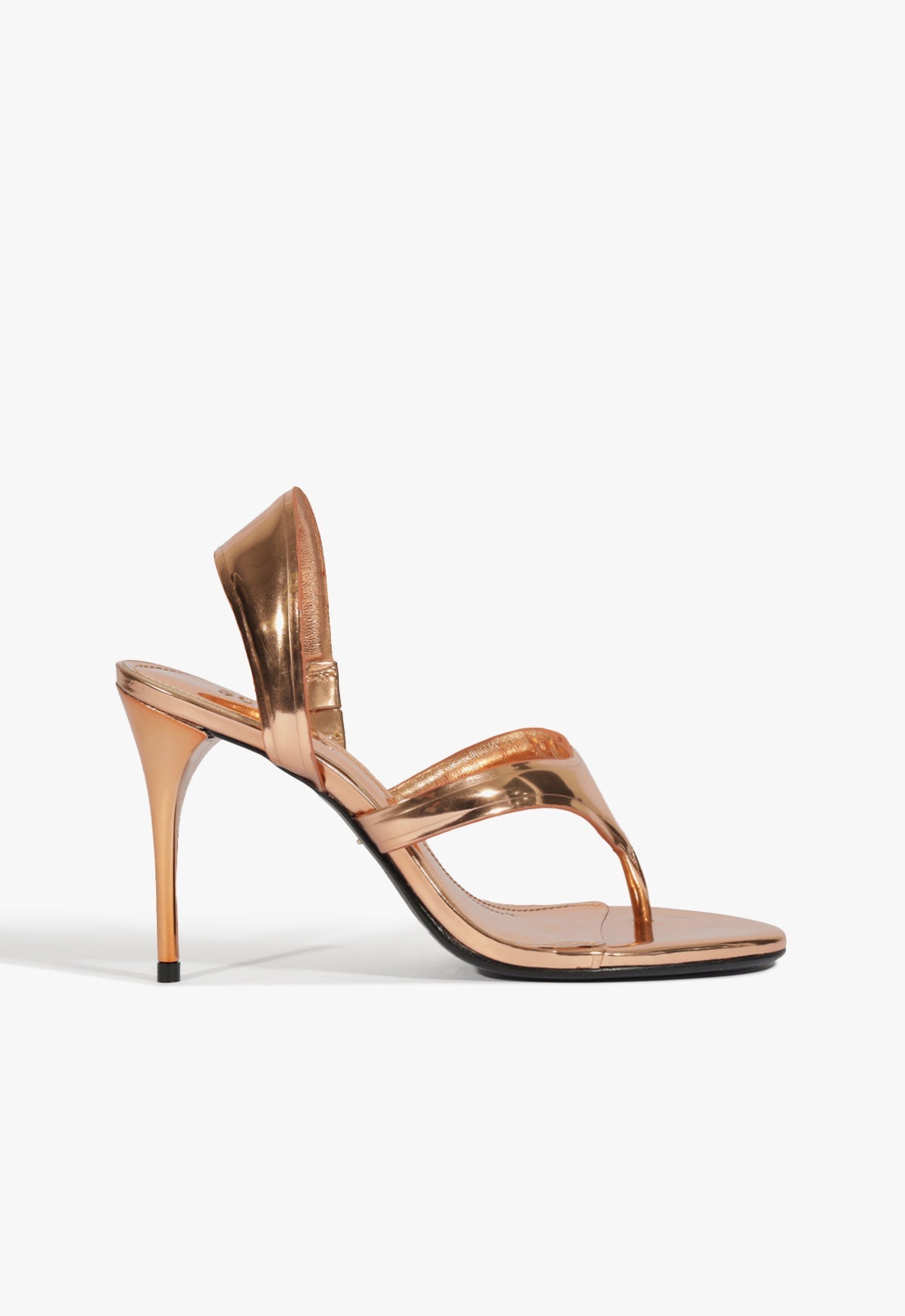 Lume Sandal HIGH SUMMER 25 5 Salmon Metallic - Schutz Shoes