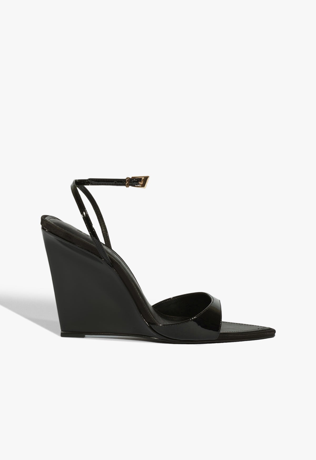 Elodie Sandal Winter 25 5 Black Patent - Schutz Shoes