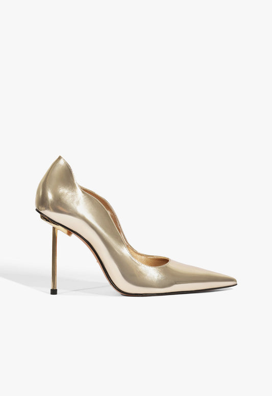 Stella Metallic Pump Pre Fall 25 5 Platinum Metallic - Schutz Shoes