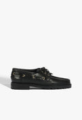 Mocaschutz Leather Flat Resort 26 5 Black Leather - Schutz Shoes