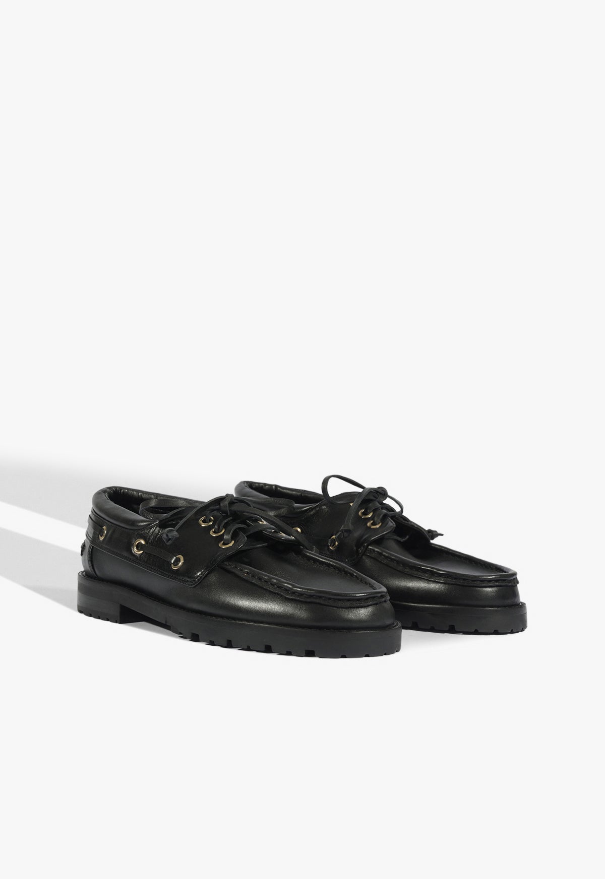 Mocaschutz Leather Flat Resort 26 - Schutz Shoes